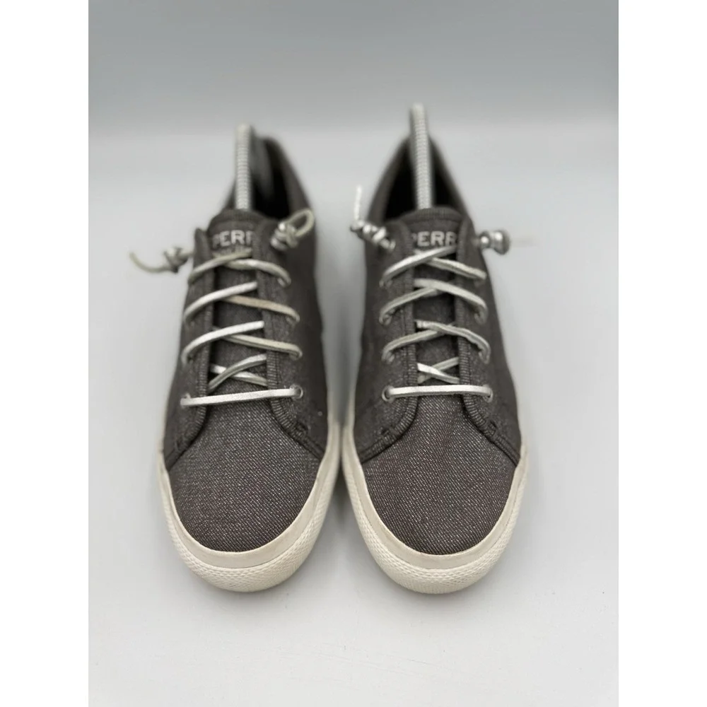 Sperry Top-Sider SeaCoast Core Low Top Sneakers Women's Size 9M Grey STS80332